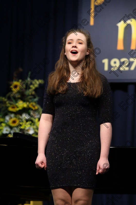 Feis05032018Mon47 
 47
Siomha Marron from Glanmire giving a Cup winning performance.
 Singing and School Choirs Class: 51: The Mollie Petrie Memorial Cup Girls Solo Singing 18 Years and Under Feis Maiti 92nd Festival held in Fr. Mathew Hall. EEjob 05/03/2018 Picture: Gerard Bonus