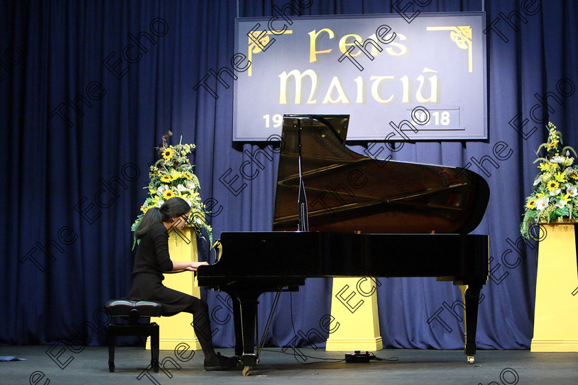 Feis03022018Sat19 
 19
Megan Chan from Blackrock Giving a great 2nd place and Silver Medal performance.
 Instrumental Music: Class: 156: The Bernard Curtis Memorial Perpetual Cup Piano Sonata Feis Maiti 92nd Festival held in Fr. Matthew Hall. EEjob 02/02/2018 Picture: Gerard Bonus.