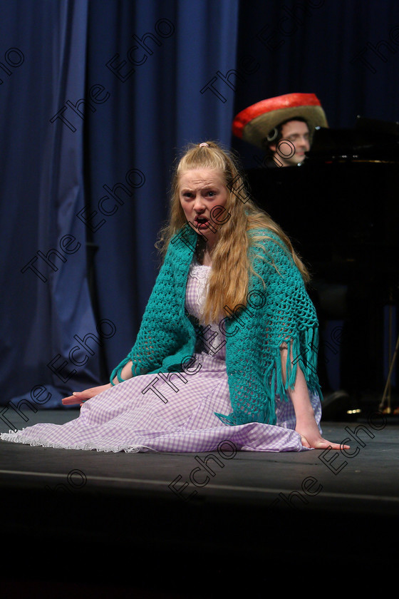 Feis07032018Wed32 
 32
Ciara Hodnett performing I Cant Say No from Oklahoma with Accompanist Tom Doyle.
 Singing and School Choirs Class: 112: The C.A.D.A. Perpetual Trophy Solo Action Song 14 Years and Under Section 1 Feis Maiti 92nd Festival held in Fr. Mathew Hall. EEjob 06/03/2018 Picture: Gerard Bonus.