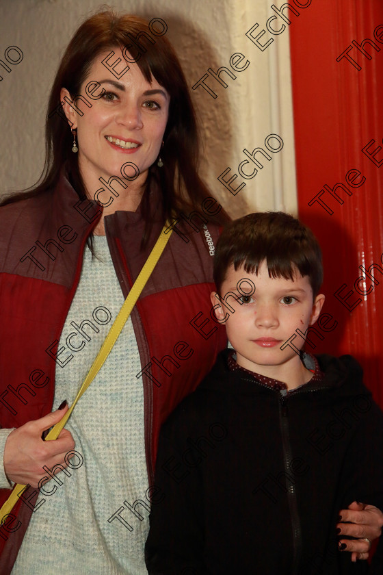 Feis23032019Sat65 
 65
Performer Conor Kennedy from Ballygarvan with his mum Linda.

Class: 381: Solo Verse Speaking Boys 8 Years and Under Section 2 Either: My Grannies June Crebbin. Or: The Things Id Like to Do Enid Barraclough

Feis Maiti 93rd Festival held in Fr. Mathew Hall. EEjob 23/03/2019. Picture: Gerard Bonus.