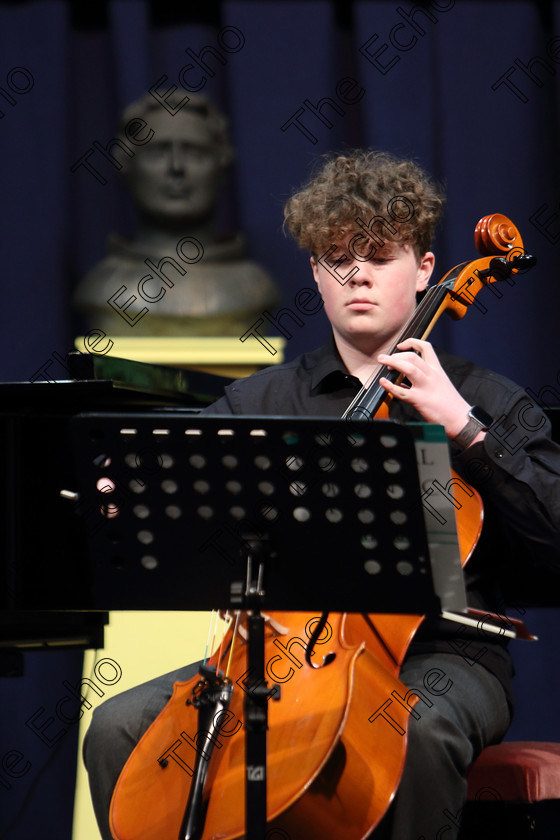 Feis01022019Fri29 
 29
Harry Neal performing set piece.

Class: 250: Violoncello Solo 12 Years and Under (a) Grieg  Norwegian Dance, from Classical & Romantic Pieces (Faber) (b) Contrasting piece not to exceed 3 minutes

Feis Maiti 93rd Festival held in Fr. Matthew Hall. EEjob 01/02/2019. Picture: Gerard Bonus