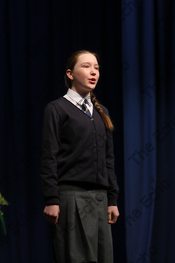 Feis20032018Tue07 
 7
Emily OHehir performing.

Speech and Drama Class: 364: Solo Verse Speaking Girls 11 Years and Under Section 1
Feis Maiti 92nd Festival held in Fr. Mathew Hall. EEjob 20/03/2018 Picture: Gerard Bonus