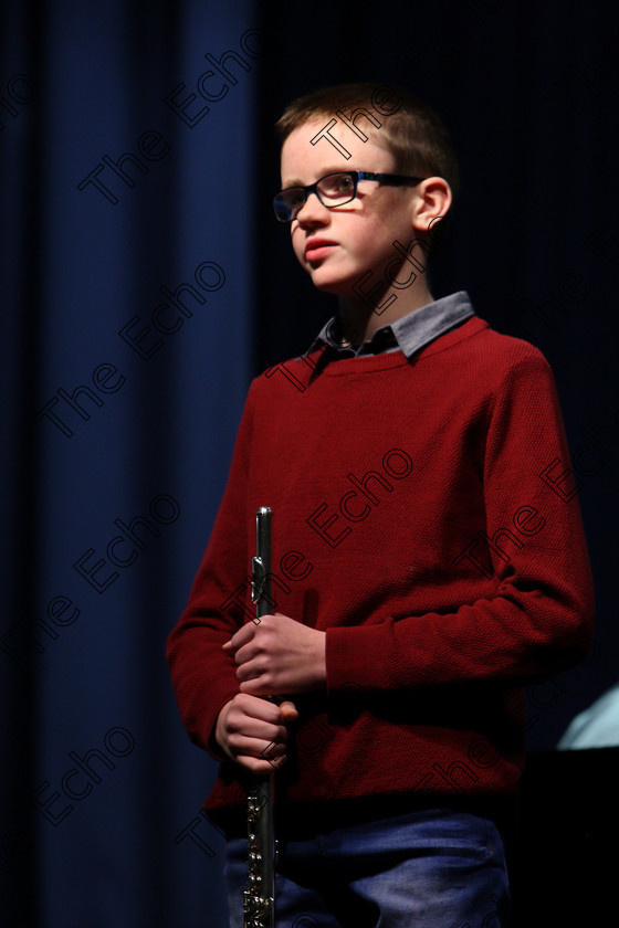 Feis30012018Tueo15 
 15
Sam ORiordan introducing his contrasting piece.
 EEjob 30/01/2018 
Feis Maiti 92nd Festival held in Fr. Matthew Hall 
Picture: Gerard Bonus

Instrumental Music. 
Class: 214: The Casey Perpetual Cup Woodwind Solo12 years and Under.