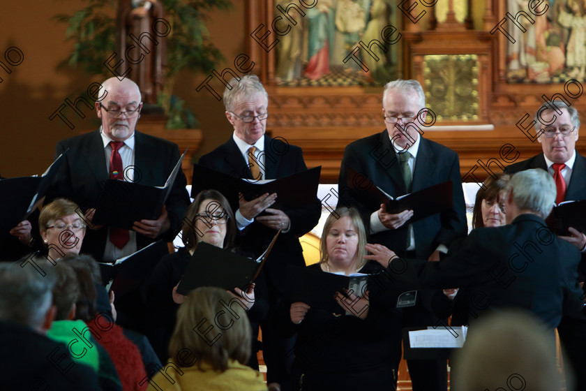 Feis0302109Sun33 
 31~33
Castlemartyr Choir singing Linden Lea Conducted by Toms O Tuama.

Class: 79: The Holy Trinity Perpetual Cup Chamber Choirs Two Contrasting Songs.

Feis Maiti 93rd Festival held in Fr. Matthew Hall. EEjob 03/02/2019. Picture: Gerard Bonus.