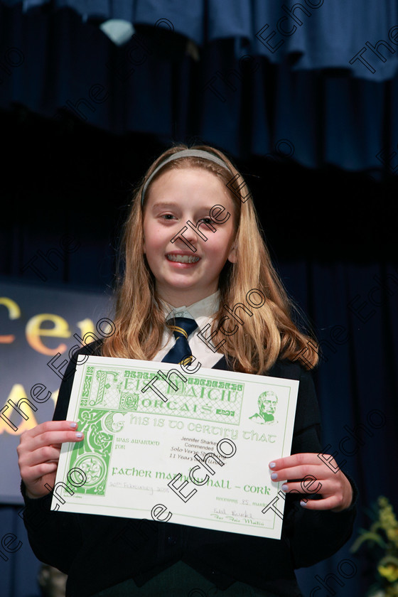 Feis20022018Tue36 
 36
Commended Jennifer Sharkey from Rochestown.
 Speech and Drama Class: 364: Girls 11 Years and Under Section 1 Feis Maiti 92nd Festival held in Fr. Mathew Hall. EEjob 20/02/2018 Picture: Gerard Bonus.