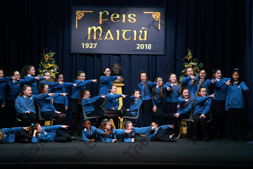 Feis21022018Wed31(1) 
 26~31
Marys Cobh 6th Class performing Transylvania Dreaming.
 Speech and Drama Classes: 485: Action Verse The OBrien Perpetual Cup5th Class and Class: 484: The Sri Lanka Festival Perpetual Trophy 6th Class, Feis Maiti 92nd Festival held in Fr. Mathew Hall. EEjob 21/02/2018 Picture: Gerard Bonus.