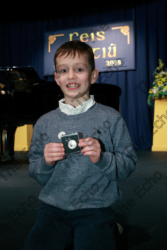 Feis02022018Fri28 
 28
Silver Medallist Declan Beechinor from Farran.
 Instrumental Music Class: 187: Piano Solo 9 Years and Under Confined Feis Maiti 92nd Festival held in Fr. Matthew Hall. EEjob 02/02/2018 Picture: Gerard Bonus.