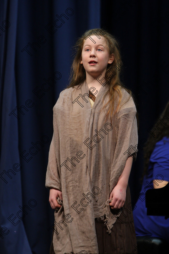 Feis07032018Wed08 
 7
Lauren Rooney performing Naughty from Matilda.
 Singing and School Choirs Class: 113: The Edna McBirney Memorial Perpetual Award Solo Action Song 12 Years and Under Section 3 Feis Maiti 92nd Festival held in Fr. Mathew Hall. EEjob 06/03/2018 Picture: Gerard Bonus.