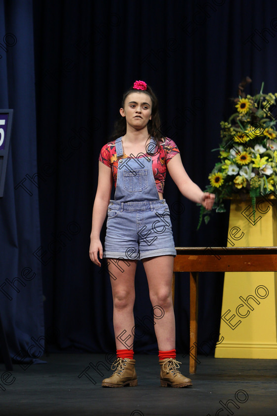 Feis26022018Mon60 
 59~60
Katie Gallagher performed Im a Virgin.
 Speech and Drama Class: 325: The Kilbrogan Perpetual Cup and Musgrave Ltd. Bursary Bursary Value 130 Dramatic Solo 17 Years and Under Feis Maiti 92nd Festival held in Fr. Mathew Hall. EEjob 26/02/2018 Picture: Gerard Bonus.