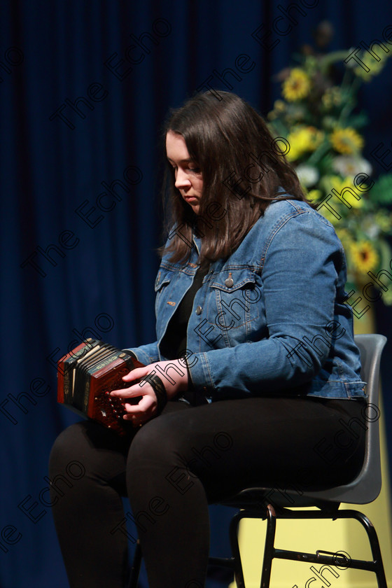 Feis05042019Fri17 
 17
Anna Moynihan from Cullen giving a Silver Medal performance.

Class: 563: Consartn 15 Bliana DAois N Faoina.

Feis Maiti 93rd Festival held in Fr. Mathew Hall. EEjob 05/04/2019. Picture: Gerard Bonus