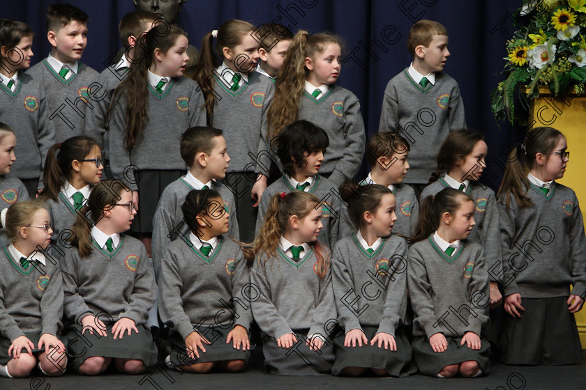 Feis23022018Fri10 
 6~14
An Teaghlaigh Ballyphehane performing.
 Speech and Drama Class: 476: The Peg OMahony Memorial Perpetual Cup Choral Speaking 4th Class Feis Maiti 92nd Festival held in Fr. Mathew Hall. EEjob 23/02/2018 Picture: Gerard Bonus.