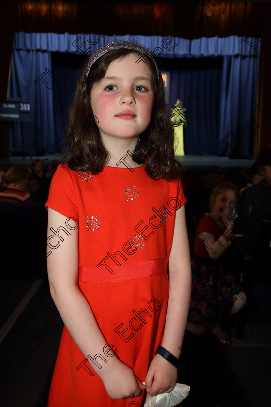 Feis30032019Sat47 
 47
3rd time performing at Feis this year Grace Byrne from Aghada.

Class: 368: Solo Verse Speaking Girls 7 Years and Under Section 4 Either: The Mermaid Theresa Heine or Night Ride Celia Warren.

Feis Maiti 93rd Festival held in Fr. Mathew Hall. EEjob 30/03/2019. Picture: Gerard Bonus