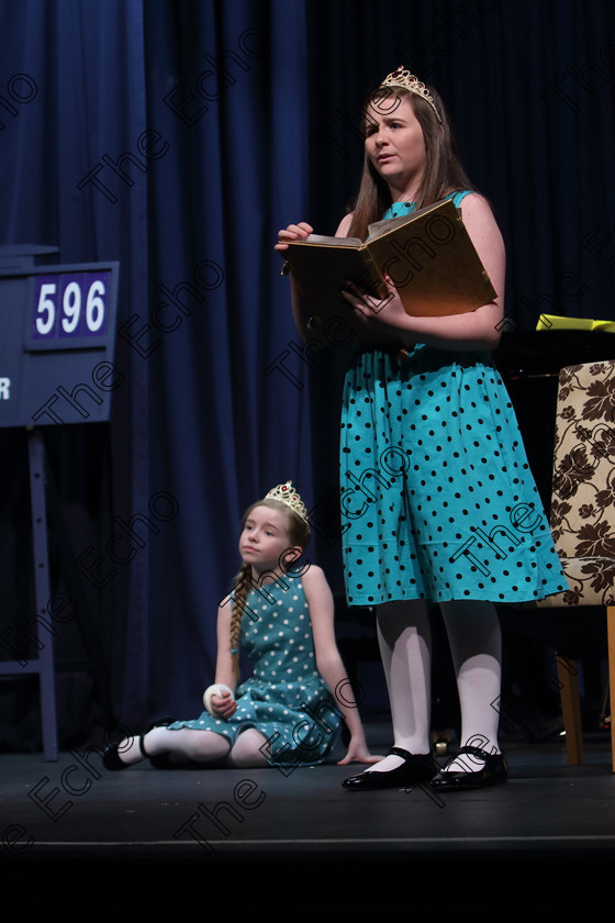 Feis27032018Tue70 
 65~69
A fabulous 90 marks for the family of Faye, Sophia and Charlotte Herlihy from Ballinhassig performed in the Family Class A programme of own choice not to exceed 10 minutes they called it Sisterhood every adjudicator at this years Feis awarded the top mark of 90 points to one or two acts, many adjudicators dont give the highest score in years of adjudicating, reflecting the very high standard going through the doors of Fr. Mathew Hall. 
 Feis Maiti 92nd Festival held in Fr. Mathew Hall. EEjob 28/03/2018 Picture: Gerard Bonus