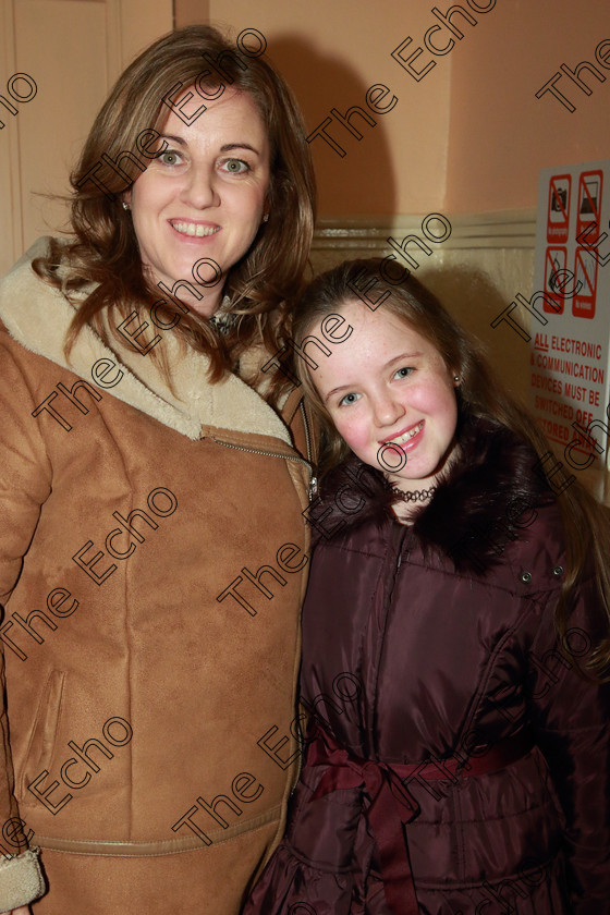 Feis31012019Thur10 
 10
Performer Ciara OConner from Old Whitechurch with her mum Annmarie.

Feis Maiti 93rd Festival held in Fr. Matthew Hall. EEjob 31/01/2019. Picture: Gerard Bonus

Class: 165: Piano Solo 12YearsandUnder (a) Prokofiev Cortege de Sauterelles (Musique denfants). (b) Contrasting piece of own choice not to exceed 3 minutes.