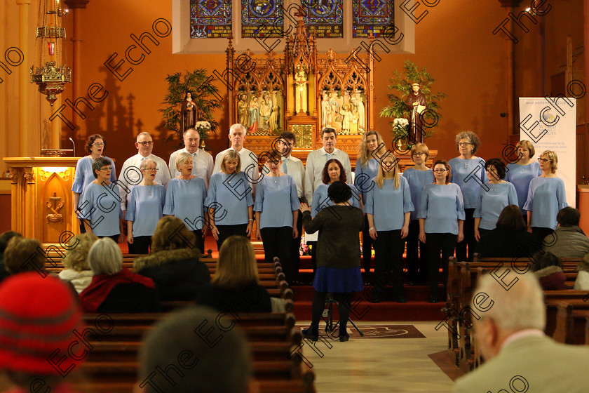 Feis04022018Sun93 
 91~96
Forte Mixed Voices conducted by Serena Standley. 
 Class: 79: The Holy Trinity Perpetual Cup Chamber Choirs; Two Contrasting Songs Feis Maiti 92nd Festival held in Fr. Mathew Hall. EEjob 04/02/2018 Picture: Gerard Bonus.