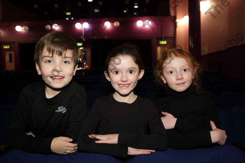 Feis20032018Tue55 
 55
Rian OConnell, Eve McGrath and Emma Skillington Ellis Stage School Mayfield
 Speech and Drama Class: 469: The Thomas OConnell Memorial Perpetual Cup Group Mime 9 Years and Under Feis Maiti 92nd Festival held in Fr. Mathew Hall. EEjob 20/03/2018 Picture: Gerard Bonus.