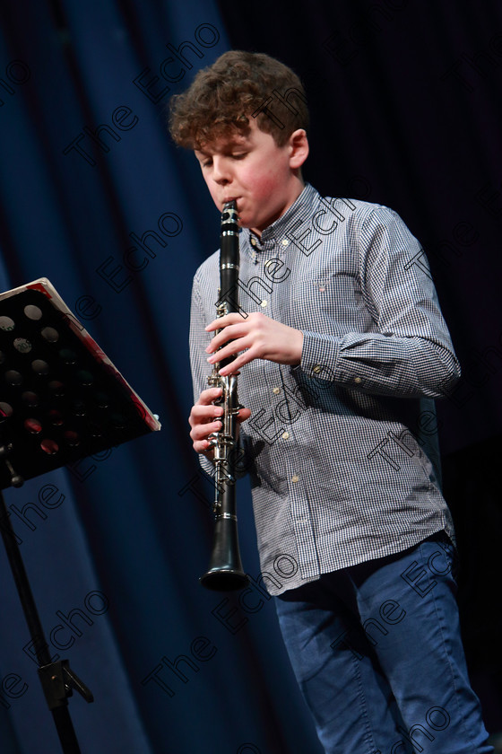 Feis11022019Mon21 
 21
Sean OConnell playing Summer by Paul Reid.

Class: 213: The Daly Perpetual Cup Woodwind 14 Years and UnderSection 2; Programme not to exceed 8 minutes.

Feis Maiti 93rd Festival held in Fr. Mathew Hall. EEjob 11/02/2019. Picture: Gerard Bonus