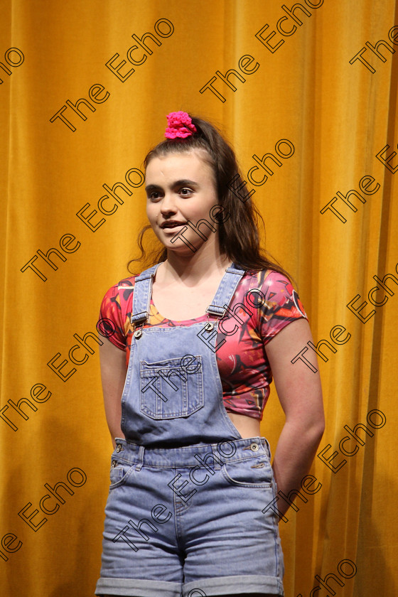 Feis26022018Mon59 
 59~60
Katie Gallagher performed Im a Virgin.
 Speech and Drama Class: 325: The Kilbrogan Perpetual Cup and Musgrave Ltd. Bursary Bursary Value 130 Dramatic Solo 17 Years and Under Feis Maiti 92nd Festival held in Fr. Mathew Hall. EEjob 26/02/2018 Picture: Gerard Bonus.