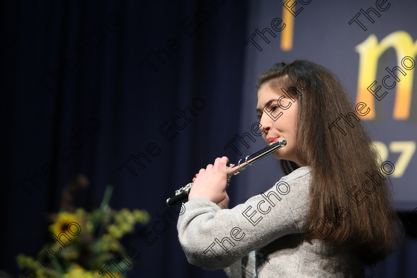 Feis09022018Fri48 
 48
Louise Clarke performing.
 Instrumental Music Class: 212: Woodwind Solo16 Years and Under Feis Maiti 92nd Festival held in Fr. Mathew Hall. EEjob 09/02/2018 Picture: Gerard Bonus.