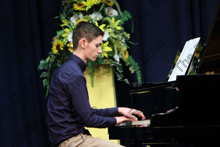 Feis0202109Sat06 
 6
Lucca OConnor from Tralee giving a Bronze Medal performance.

Class: 184: Piano Solo 15 Years and Under Confined Two contrasting pieces not exceeding 4 minutes. The Kilshanna Music Perpetual Cup

Feis Maiti 93rd Festival held in Fr. Matthew Hall. EEjob 02/02/2019. Picture: Gerard Bonus