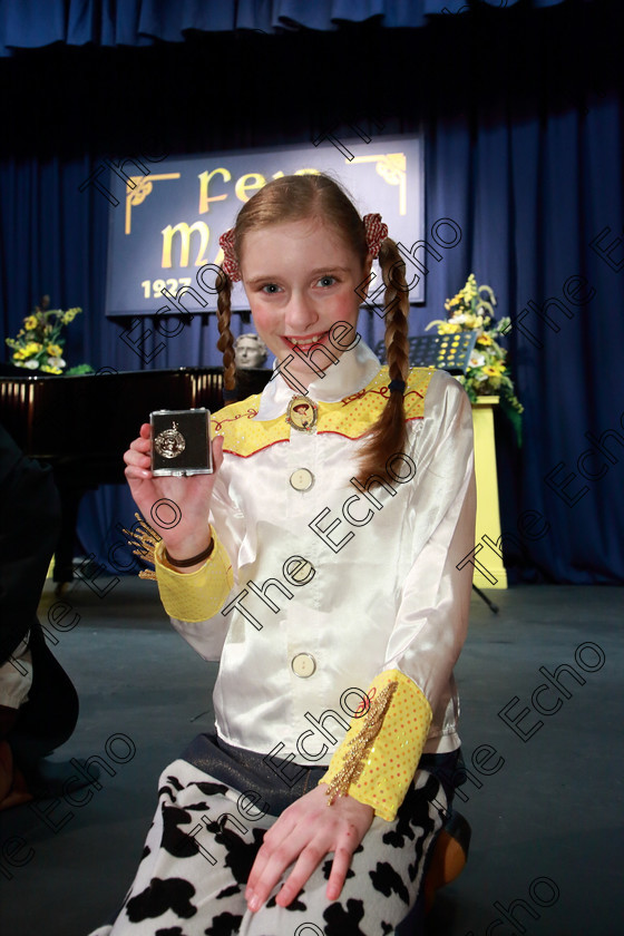 Feis26022019Tue73 
 73
Silver Medallist Charlotte Walmsley from Douglas.

Class: 114: The Henry OCallaghan Memorial Perpetual Cup Solo Action Song 10 Years and Under Section 1 An action song of own choice.

Feis Maiti 93rd Festival held in Fr. Mathew Hall. EEjob 26/02/2019. Picture: Gerard Bonus