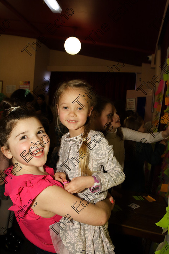 Feis24032018Sat76 
 75~76
Performer Lily McCarthy from Ovens with Zara Heffernan.
 Speech and Drama Class: 312: Dramatic Duo 10 Years and Under Feis Maiti 92nd Festival held in Fr. Mathew Hall. EEjob 24/03/2018 Picture: Gerard Bonus