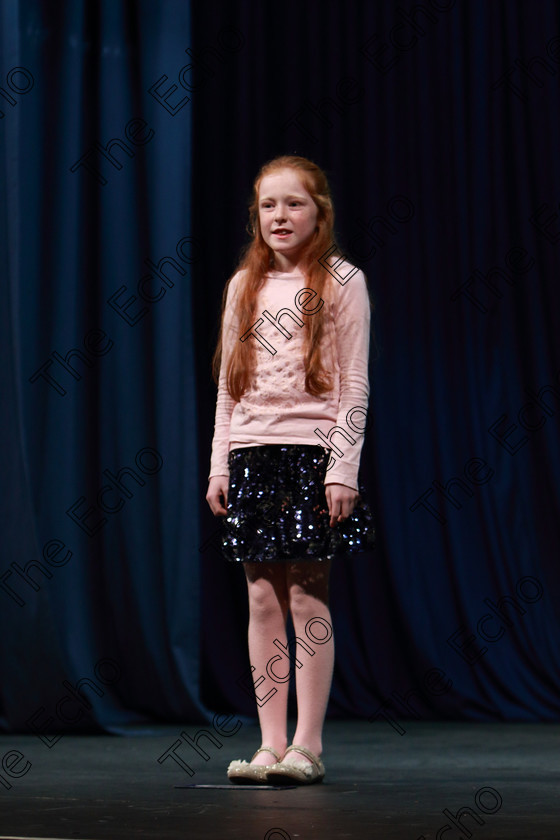 Feis08032019Fri42 
 42
Annie OFarrell

Class: 366: Solo Verse Speaking Girls 9YearsandUnder Section 1 Either: My Pain Ted Scheu. Or: Midsummer Magic Cynthia Rider.

Feis Maiti 93rd Festival held in Fr. Mathew Hall. EEjob 08/03/2019. Picture: Gerard Bonus