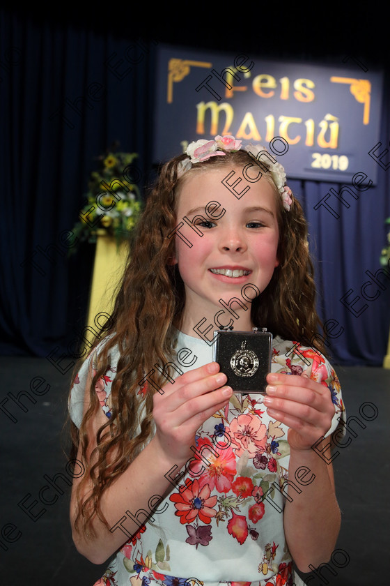 Feis31032019Sun66 
 66
Silver Medallist Kayla Rose ORiordan from Douglas.

Class: 368: Solo Verse Speaking Girls 7 Years and Under Section 5 Either: The Mermaid Theresa Heine. Or: Night Ride Celia Warren.

Feis Maiti 93rd Festival held in Fr. Mathew Hall. EEjob 31/03/2019. Picture: Gerard Bonus