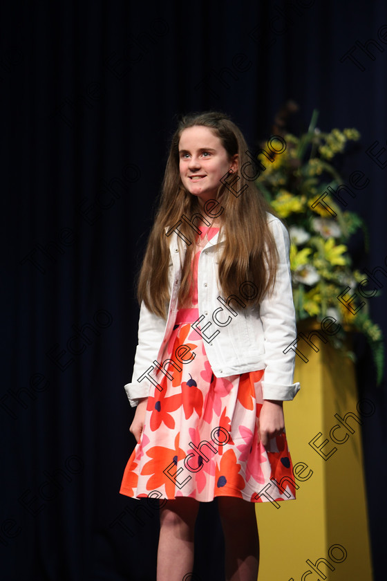 Feis20022018Tue11 
 11
Kate Flynn performing.
 Speech and Drama Class: 364: Girls 11 Years and Under Section 1 Feis Maiti 92nd Festival held in Fr. Mathew Hall. EEjob 20/02/2018 Picture: Gerard Bonus.