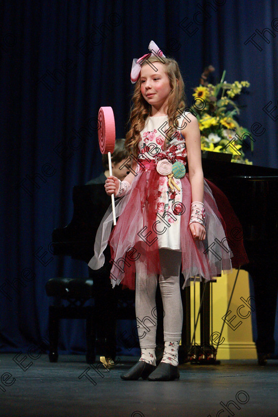 Feis26032018Mon40 
 40~41
Lulu Walsh performing The Good Ship Lollypop.
 Speech and Drama Class: 114: The Altrusa Club of Cork Perpetual Trophy Solo Action Song 10 Years and Under Section 3Feis Maiti 92nd Festival held in Fr. Mathew Hall. EEjob 26/03/2018 Picture: Gerard Bonus