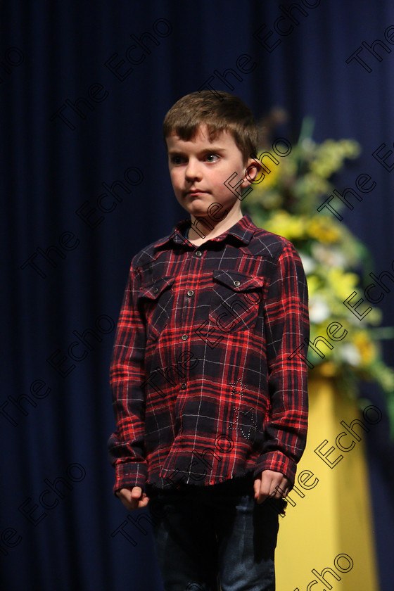 Feis22032018Thu27 
 27
Oliver Yealerton performing.
 Labhairt na Filocht agus Mreanna Drmaochta Class: 517: Corn Helen Bharslabhairt 7 Bliana DAois N Faoina Roinn 2 Feis Maiti 92nd Festival held in Fr. Mathew Hall. EEjob 22/03/2018 Picture: Gerard Bonus