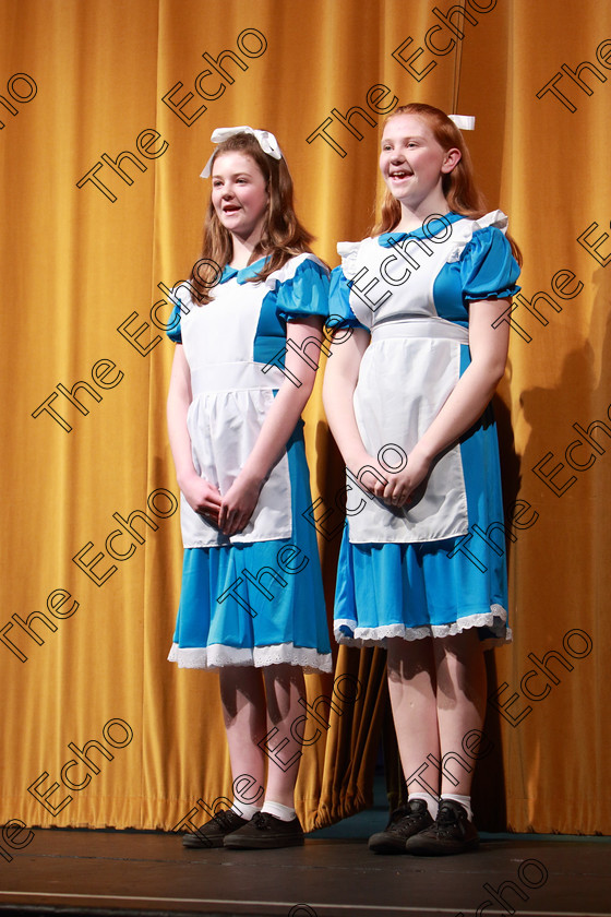 Feis14032019Thu46 
 46~47
Commended: Molly OSullivan and Olivia Hanlon from Ovens performing The Childrens Hour.

Class: 310: The Peg Hallahan Memorial Perpetual Trophy Dramatic Duo 14 Years and Under A Dramatic Scene not exceeding 10 minutes.

Feis Maiti 93rd Festival held in Fr. Mathew Hall. EEjob 14/03/2019. Picture: Gerard Bonus.