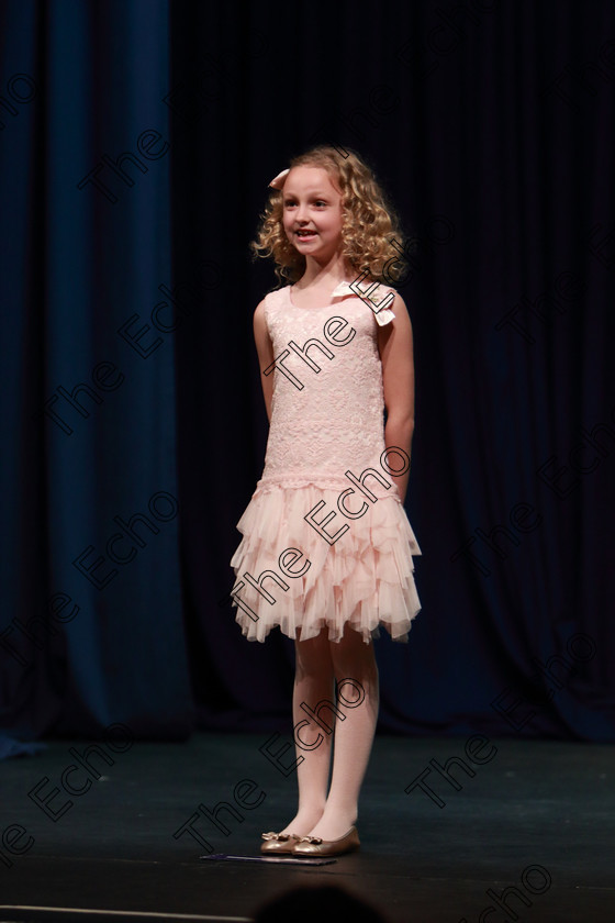 Feis30032019Sat23 
 23
Chloe Crowley from Carrigaline giving a Commended performance also it is her second time at the Feis.

Class: 368: Solo Verse Speaking Girls 7 Years and Under Section 4 Either: The Mermaid Theresa Heine or Night Ride Celia Warren.

Feis Maiti 93rd Festival held in Fr. Mathew Hall. EEjob 30/03/2019. Picture: Gerard Bonus