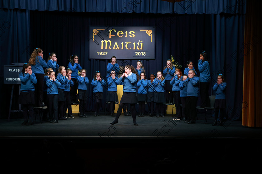 Feis21022018Wed26(1) 
 26~31
Marys Cobh 6th Class performing Transylvania Dreaming.
 Speech and Drama Classes: 485: Action Verse The OBrien Perpetual Cup5th Class and Class: 484: The Sri Lanka Festival Perpetual Trophy 6th Class, Feis Maiti 92nd Festival held in Fr. Mathew Hall. EEjob 21/02/2018 Picture: Gerard Bonus.