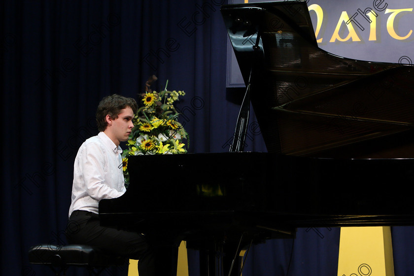 Feis09022018Fri67 
 67
Cillian Williamson from Montenotte performing. 
 Instrumental Music Class: 141: The Capuchin Order Perpetual Cup and Bursary Bursary Value 2,500 Sponsored by the Capuchin Order Advanced Recital Programme 18 Years and Over Feis Maiti 92nd Festival held in Fr. Mathew Hall. EEjob 09/02/2018 Picture: Gerard Bonus.