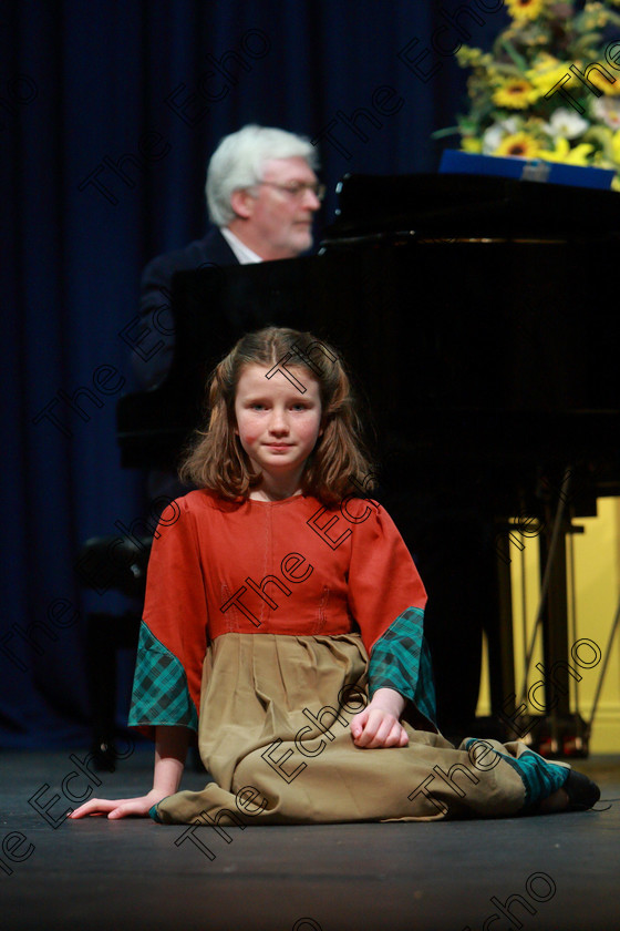 Feis26032018Mon05 
 5
Cloda OHalloran giving a Silver Medal performance of Maybe from Annie.
 Speech and Drama Class: 114: The Altrusa Club of Cork Perpetual Trophy Solo Action Song 10 Years and Under Section 3Feis Maiti 92nd Festival held in Fr. Mathew Hall. EEjob 26/03/2018 Picture: Gerard Bonus