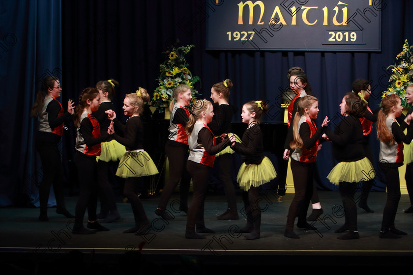 Feis12022019Tue41 
 39~44
Vocal Studios of Orla Fogarty giving a 3rd place performance.

Class: 102: The Juvenile Perpetual Cup Group Action Songs 13 Years and Under A programme not to exceed 10minutes.

Feis Maiti 93rd Festival held in Fr. Mathew Hall. EEjob 12/02/2019. Picture: Gerard Bonus