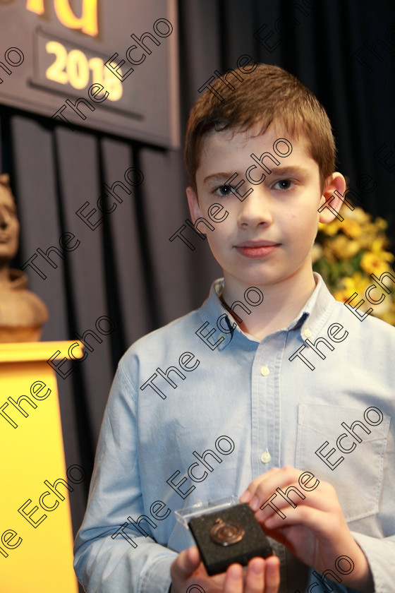 Feis30012018Tueo29 
 29
Bronze Medallist Robert OHalloran from Glanmire.
 EEjob 30/01/2018 
Feis Maiti 92nd Festival held in Fr. Matthew Hall 
Picture: Gerard Bonus

Instrumental Music. 
Class: 214: The Casey Perpetual Cup Woodwind Solo12 years and Under.