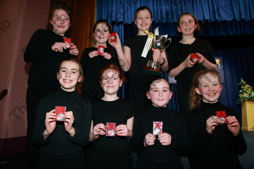 Feis23022018Fri95 
 95
Cup Winner and Silver Medallists Ellis Stage School Timoleague for their performance of The Circus.
 Speech and Drama Class: 468 The Ide McSweeney Perpetual Cup Group Mime 11 Years and Under Feis Maiti 92nd Festival held in Fr. Mathew Hall. EEjob 23/02/2018 Picture: Gerard Bonus.