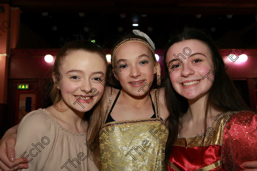 Feis08032018Thu24 
 24
Performers Lasairfhiona de Brn, Abbie Palliser Kehoe and Amy OCallaghan.
 Singing and School Choirs Class: 112: The C.A.D.A. Perpetual Trophy Solo Action Song 14 Years and Under Section 2 Feis Maiti 92nd Festival held in Fr. Mathew Hall. EEjob 06/03/2018 Picture: Gerard Bonus.