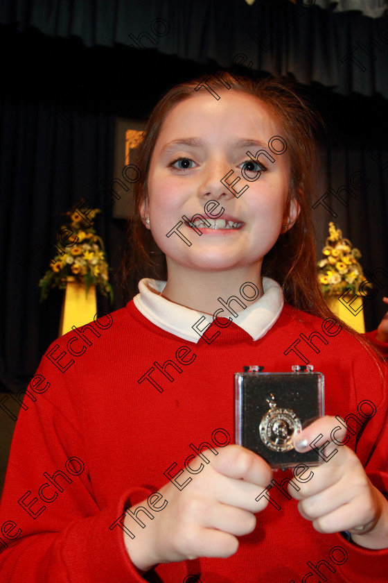 Feis03042019Wed53 
 53
Silver Medallist Ava Sorensen from Glanmire.

Rinn: 517: Corn Helen Bharslabhairt 7 Bliana DAois N Faoina Roinn 2

Feis Maiti 93rd Festival held in Fr. Mathew Hall. EEjob 03/04/2019. Picture: Gerard Bonus