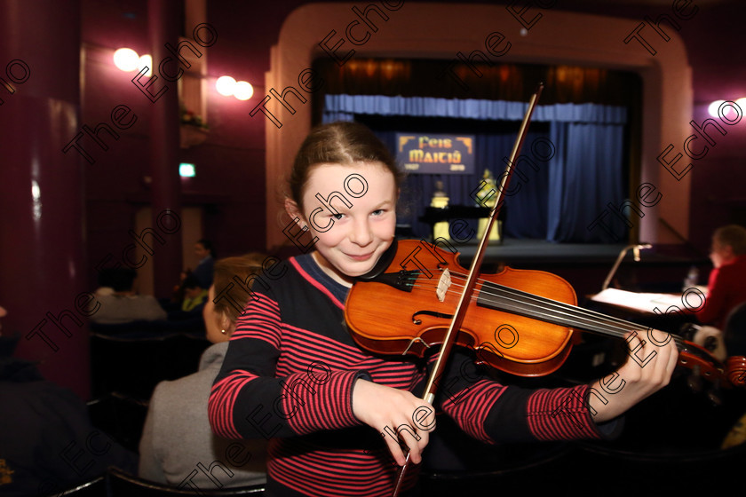 Feis01022019Fri46 
 46
Performer Grace Cotter from Mullingar

Class: 259: Viola Solo 12 Years and Under (a) Joplin  Bethana, from Joplin Rags for Viola & Piano (Spartan SP526) (b) Contrasting piece not to exceed 3 minutes.

Feis Maiti 93rd Festival held in Fr. Matthew Hall. EEjob 01/02/2019. Picture: Gerard Bonus