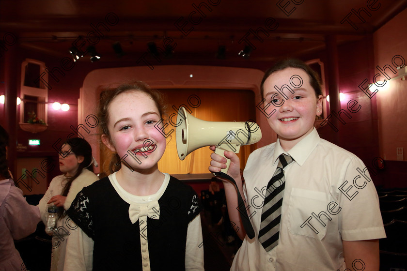 Feis11032019Mon14 
 14
Kellie Anne Holms from Coachford performed Hard Times by Charles Dickens and Alannah Magan from Midleton performed as Miss Trunchbull from Matilda.

Class: 327: The Hartland Memorial Perpetual Trophy Dramatic Solo 12YearsandUnder Section 1 A Solo Dramatic Scene not to exceed 5 minutes.

Feis Maiti 93rd Festival held in Fr. Mathew Hall. EEjob 11/03/2019. Picture: Gerard Bonus