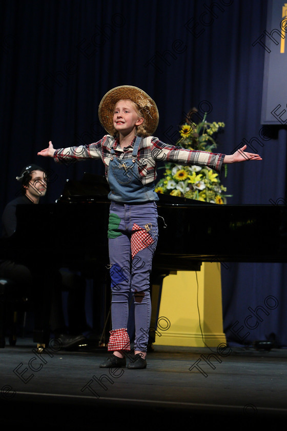 Feis06032018Tue42 
 42
Laura Hodnett from Rathbarry giving a Silver Medal performance of If I Only Had A Brain from The Wizard of Oz with Accompanist Tom Doyle.
 Singing and School Choirs Class: 24: The David OBrien and Frances Reilly Perpetual Trophy Musical Theatre 16 Years and Under Section 1 Feis Maiti 92nd Festival held in Fr. Mathew Hall. EEjob 06/03/2018 Picture: Gerard Bonus.