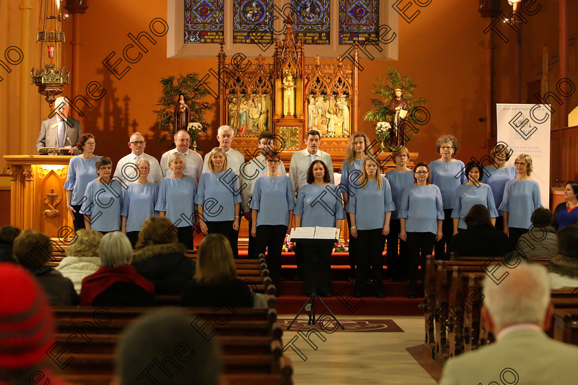 Feis04022018Sun91 
 91~96
Forte Mixed Voices conducted by Serena Standley. 
 Class: 79: The Holy Trinity Perpetual Cup Chamber Choirs; Two Contrasting Songs Feis Maiti 92nd Festival held in Fr. Mathew Hall. EEjob 04/02/2018 Picture: Gerard Bonus.