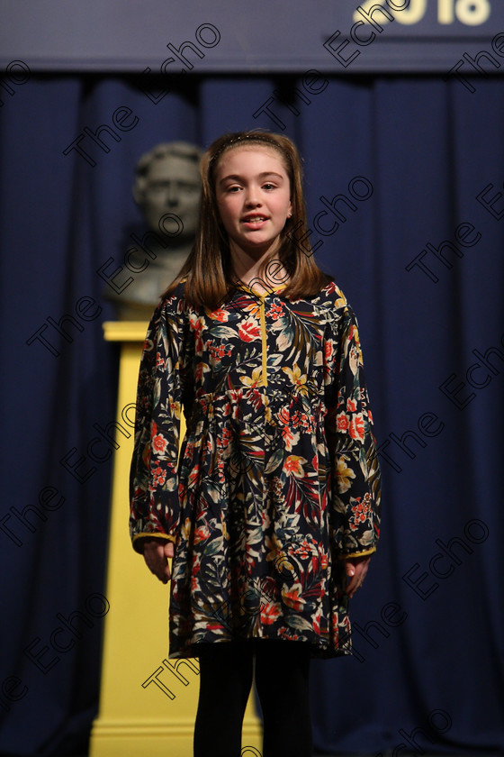 Feis25032018Sun60 
 60
Lily Sammon reciting her poem

Speech and Drama Class: 366: Solo Verse Speaking Girls 9 Years and Under Section 5 Feis Maiti 92nd Festival held in Fr. Mathew Hall. EEjob 25/03/2018 Picture: Gerard Bonus