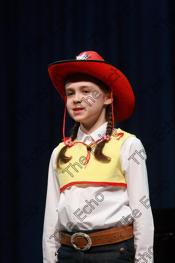 Feis26032018Mon31 
 31~32
Orla Deasy performing When She Loved me from Toy Story.
 Speech and Drama Class: 114: The Altrusa Club of Cork Perpetual Trophy Solo Action Song 10 Years and Under Section 3Feis Maiti 92nd Festival held in Fr. Mathew Hall. EEjob 26/03/2018 Picture: Gerard Bonus