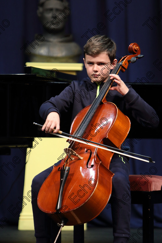 Feis01022019Fri27 
 27
Liam Hunka from Co Clare giving a winning performance.

Class: 250: Violoncello Solo 12 Years and Under (a) Grieg  Norwegian Dance, from Classical & Romantic Pieces (Faber) (b) Contrasting piece not to exceed 3 minutes

Feis Maiti 93rd Festival held in Fr. Matthew Hall. EEjob 01/02/2019. Picture: Gerard Bonus