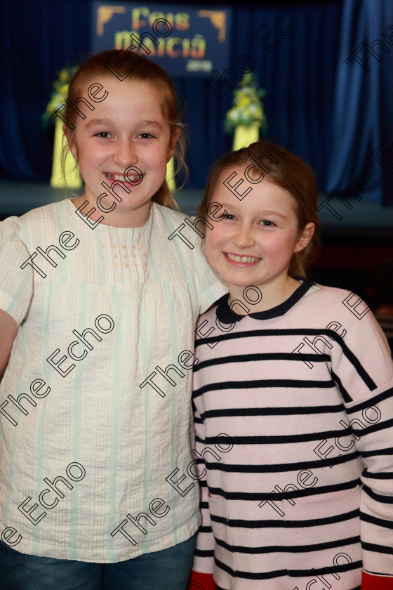 Feis19032019Tue29 
 29
Lily Olden supporting her young sister Katie from Douglas.

Class: 364: Solo Verse Speaking Girls 11 Years and Under Section 2 Either: Cat Mary Britton Miller or: The Dark James Carter.

Feis Maiti 93rd Festival held in Fr. Mathew Hall. EEjob 19/03/2019. Picture: Gerard Bonus.