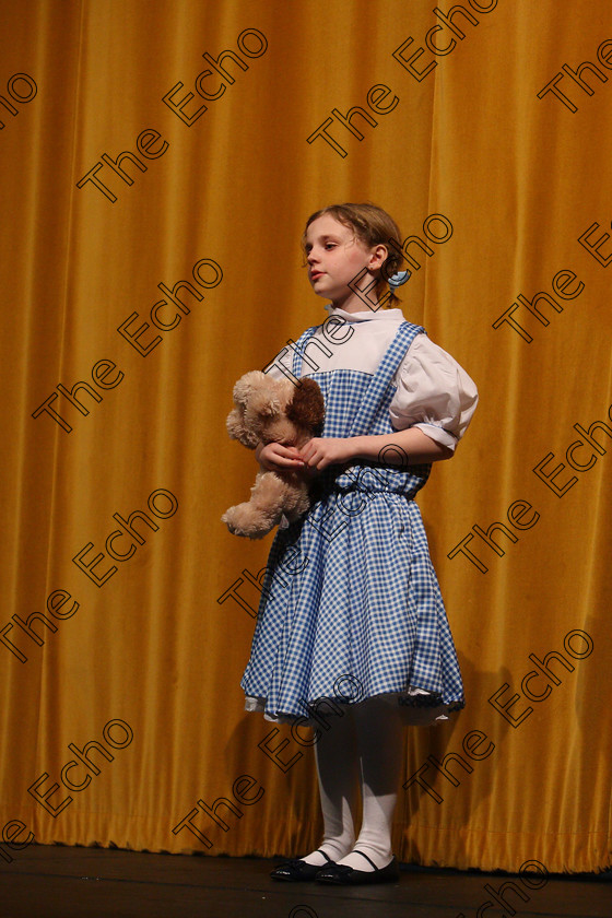 Feis16032018Fri14 
 14
Katie OConnell performing Dorothy in the Cyclone from Wizard of Oz.
 Speech and Drama Class: 328: The Fr. Nessan Shaw Memorial Perpetual Cup Dramatic Solo 10 Years and Under Section 3 Feis Maiti 92nd Festival held in Fr. Mathew Hall. EEjob 16/03/2018 Picture: Gerard Bonus.